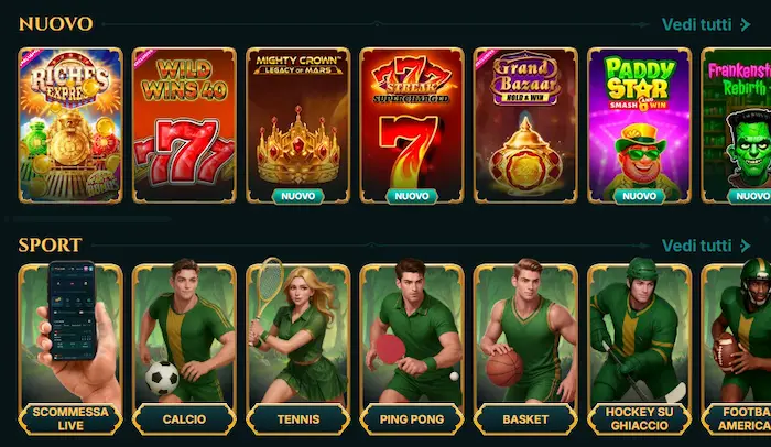 7Signs Casino Italia games
